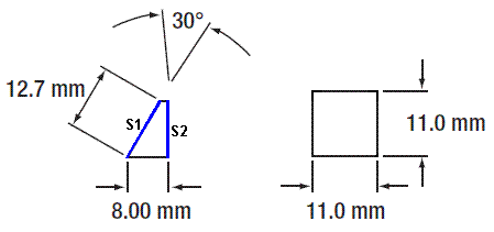 Anamorphic prism pair - BBHR coating