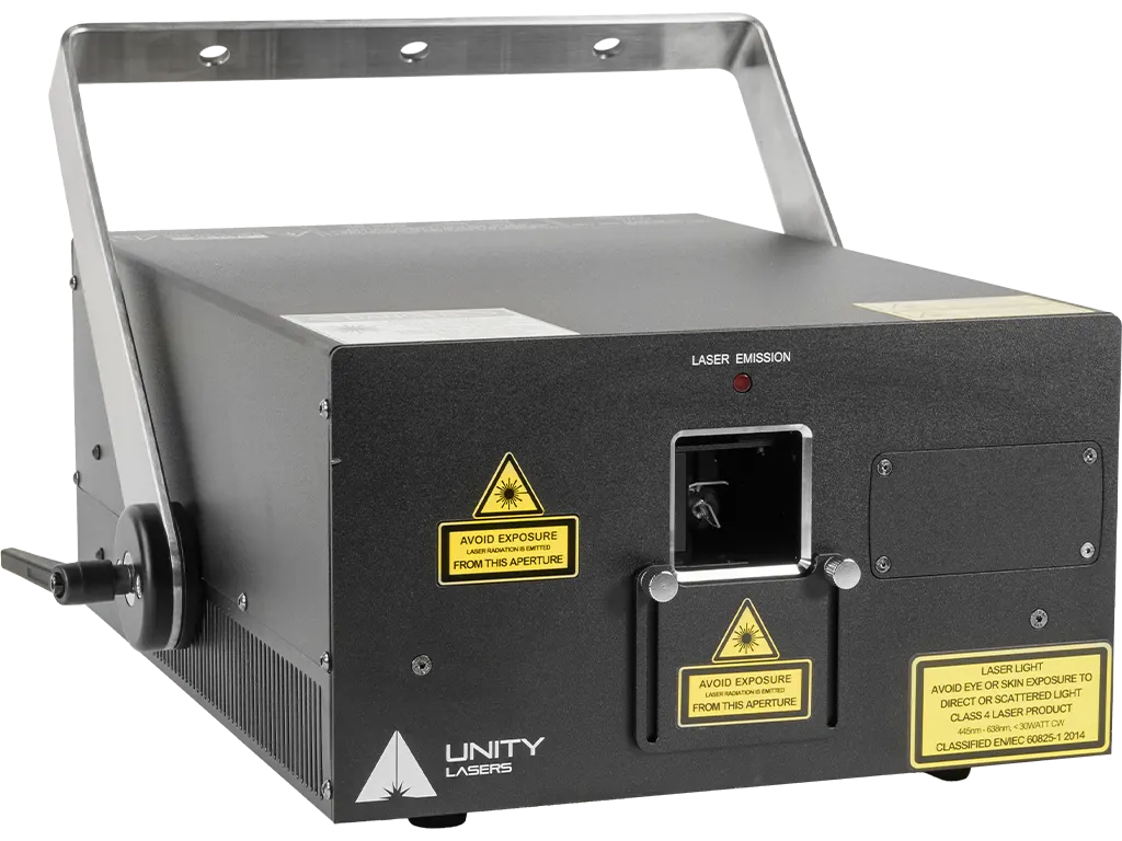 UNITY RAW 10 (DMX+ILDA)