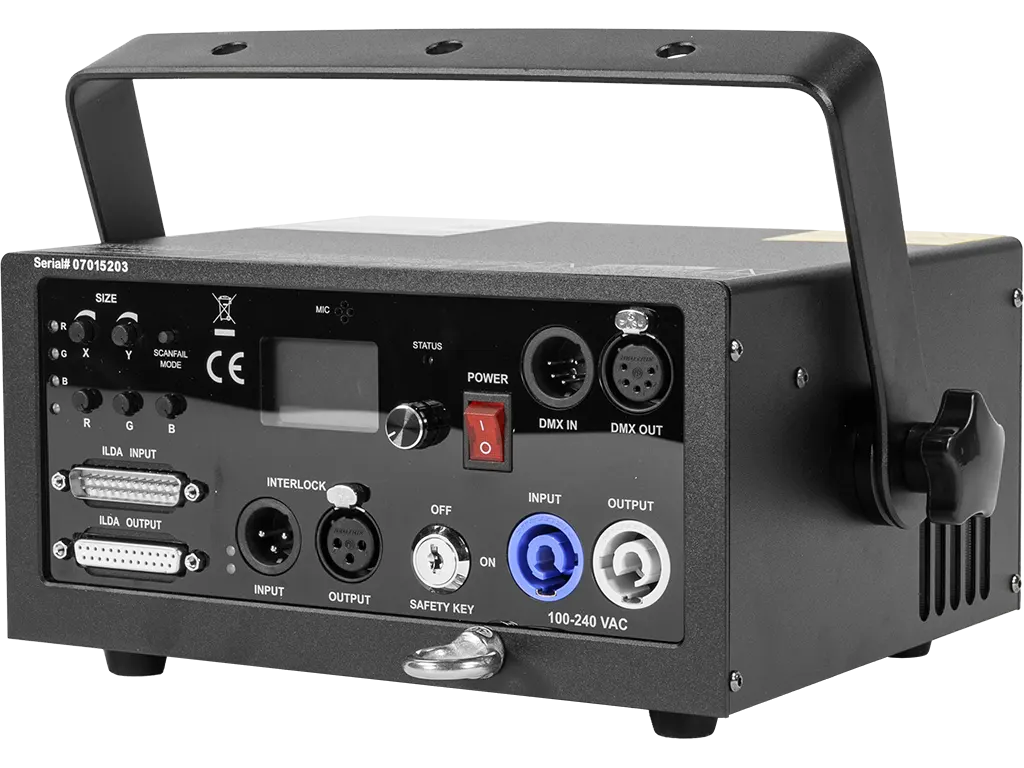 UNITY RAW 3 (DMX+ILDA)